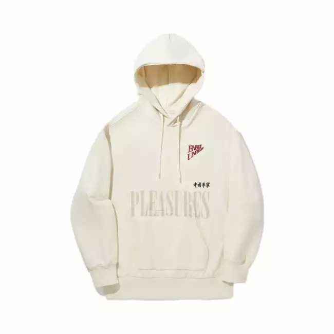 PLEASURES x Li Ning Unisex Loose Fit Hoodie