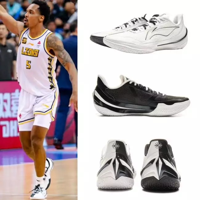 シューズ(男性用) LiNing LiRen 5 v2 US9 LiNing Liren 5 V2 Low “Wave Light” Basketball Shoes – LiNing