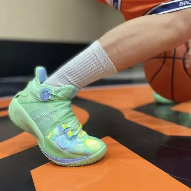 Li-Ning Sonic IX CJ McCollum Men's Premium Shoes - Mint Green