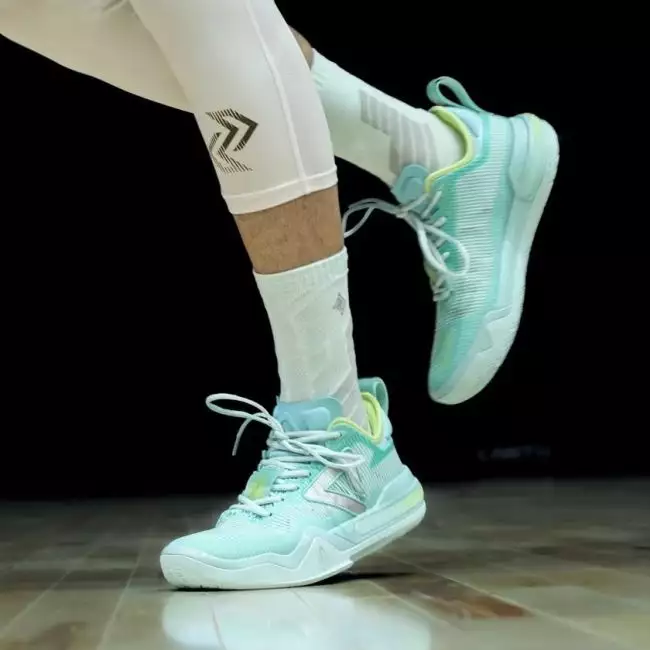 Peak Andrew Wiggins AW1 Basketball Shoes - Mint