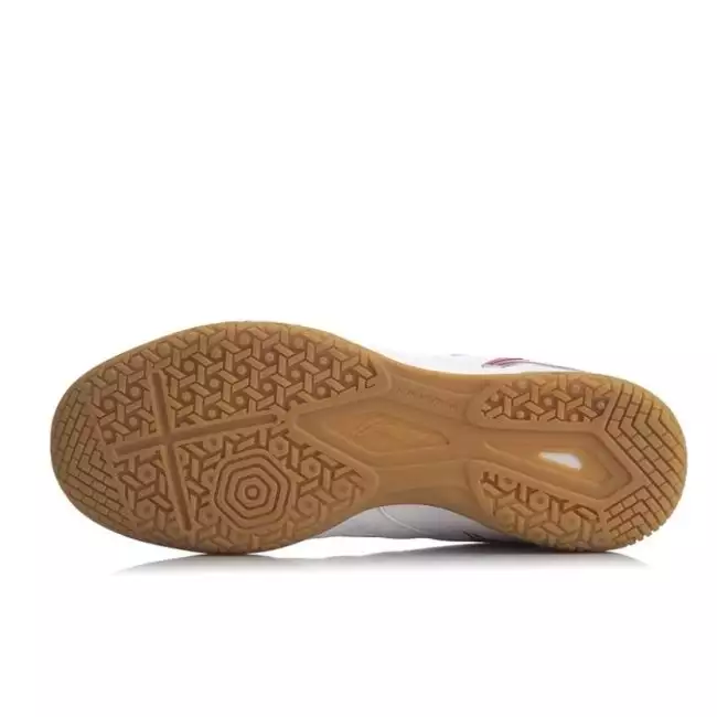ライオンがおー！♦︎ Li-Ning Hawk-Eye Men's Table Tennis Shoes - White/Red