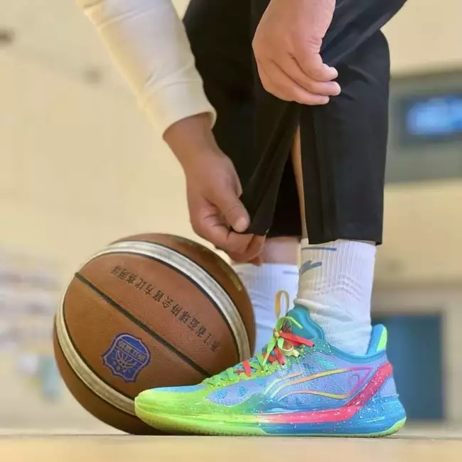 シューズ(男性用) Li-Ning LiRen 4 'Super Dog' Li-Ning LiRen 4 High “SUPER DOG” Premium Boom Mismatch