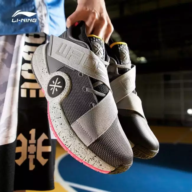 Wade All City 7 Grey Boy Li Ning WoW7 Basketball Shoes