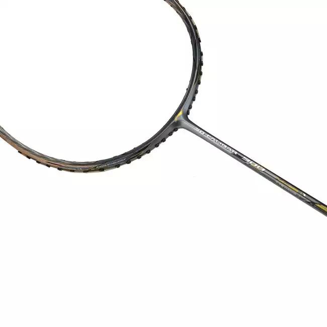 超歓迎された Long Chen 900 CALIBAR 3D Li-Ning Badminton Grey Gold | Racket ラケット