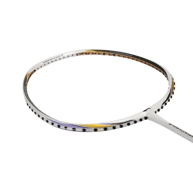 Li-Ning Turbo Charging 40 Speed Badminton Racket | White Gold