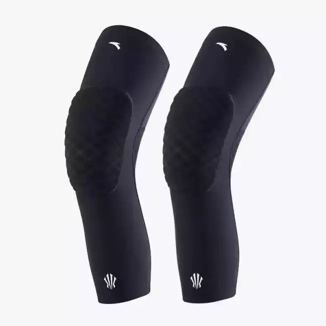 ウェア Anta KAl logo Padded Leg Sleeves PRO Anta Kyrie Irving Kai Leg Compression Sleeves