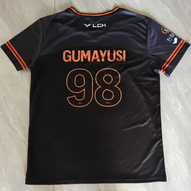 LCK LOL HLE T1 Gumayusi ユニフォームジャージー ジャージ Hanwha Life HLE LCK Custom LOL Jersey
