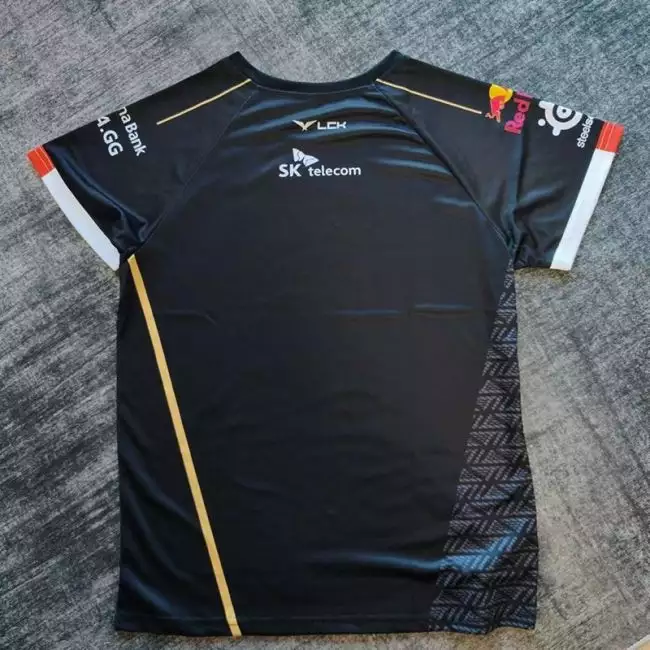 LOL T1 League of Legends World Championship Custom Jersey
