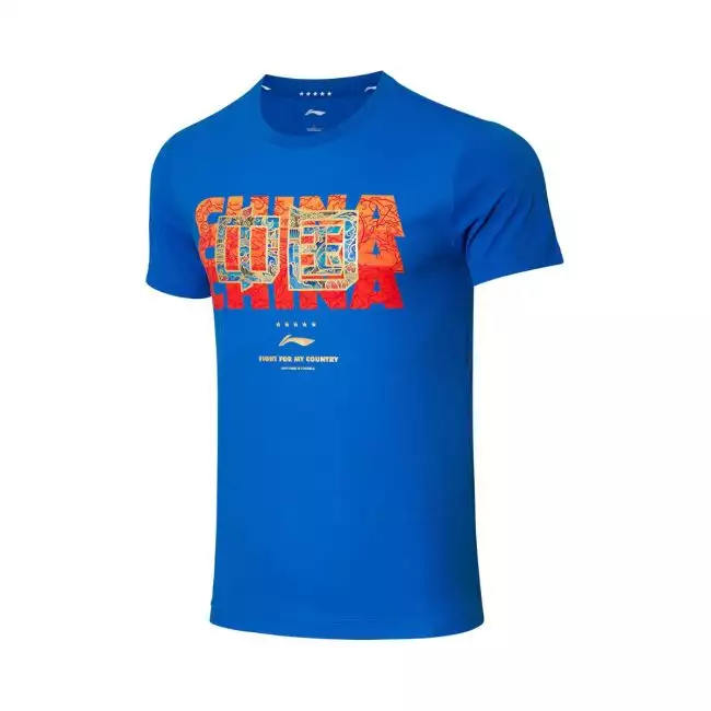 ミュージシャン lil soft tennis emblem T-shirt (Blue) L lil soft tennis emblem T-shirt (Blue) L