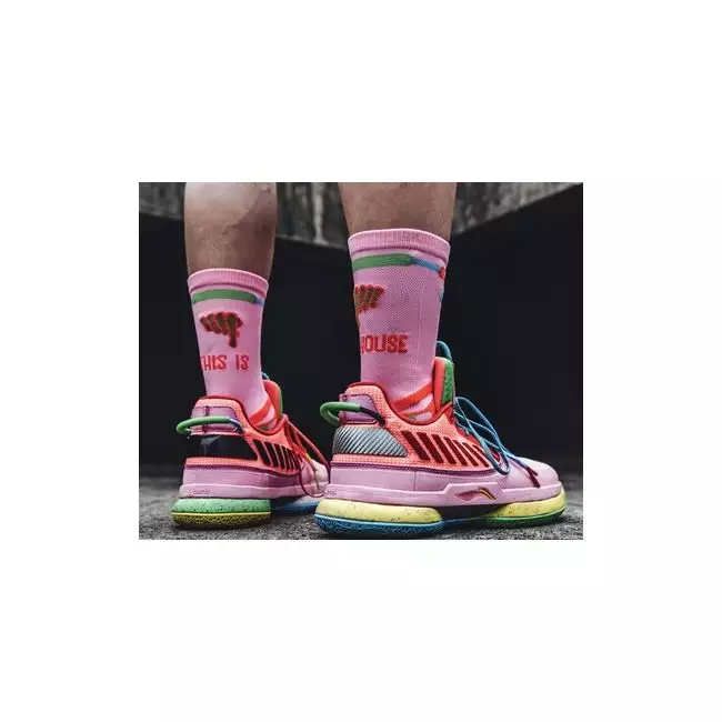 Li Ning Way of Wade 7 Peppa Pig Long Socks