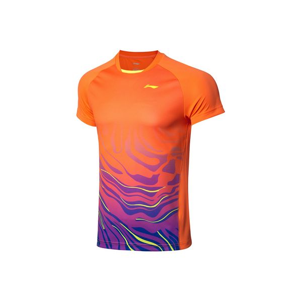 2019 New Li Ning Quick-drying Badminton wear men's Tops tennis clothes T shirts 