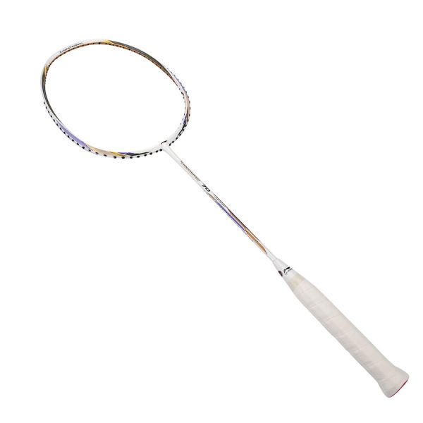 Li-Ning Turbo Charging 70 Zhang Nan Speed Badminton Racket | White Gold
