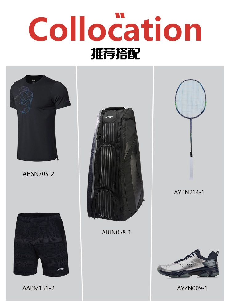 Li Ning 6 Rackets Badminton Bags | LiNing Badminton Racquet Backpack