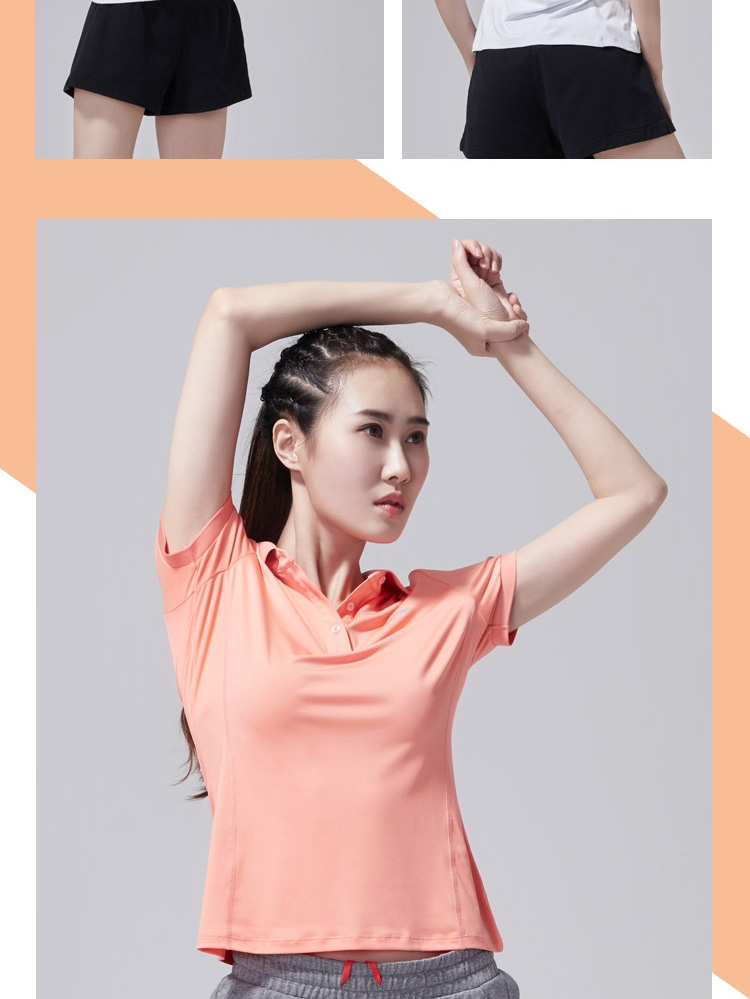 2018 Li-Ning AT DRY Women’s POLO Shirts Quick Dry Training T-Shirts