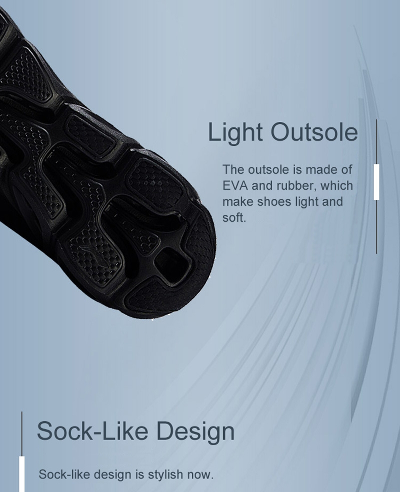 Li-Ning Arc High Men's Cushion Sock-Like Running Shoes
