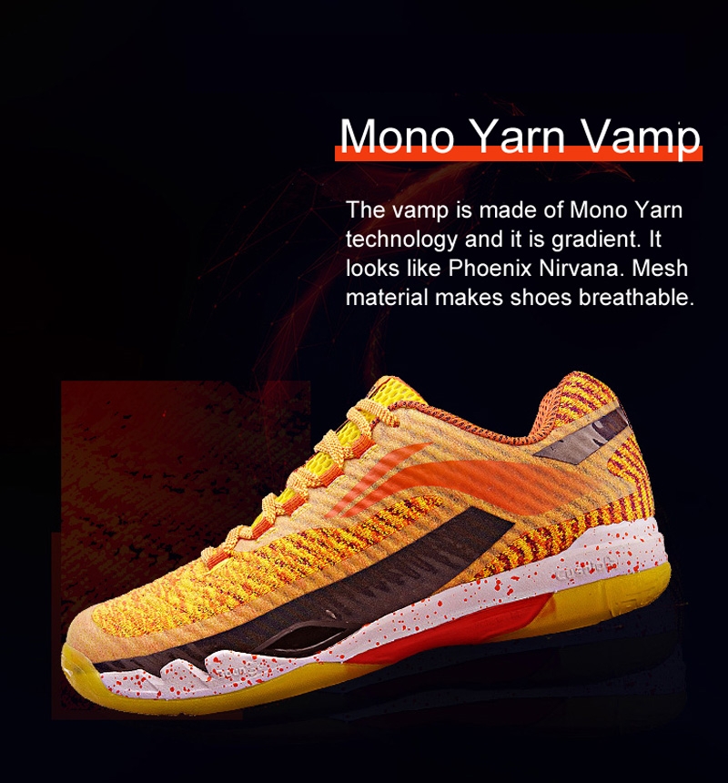 Li-Ning 2018 Shadow of Shade PRO High Professional Sock-Like Badminton Shoes