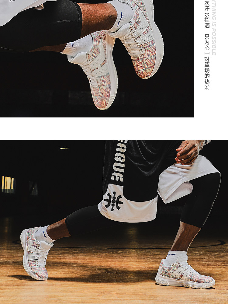 Li-Ning Wade Velocity Men's Professional Basketball Shoes