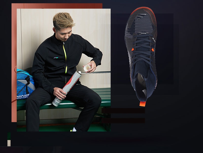 Li-Ning 2018 Shadow of Shade PRO High Professional Sock-Like Badminton Shoes