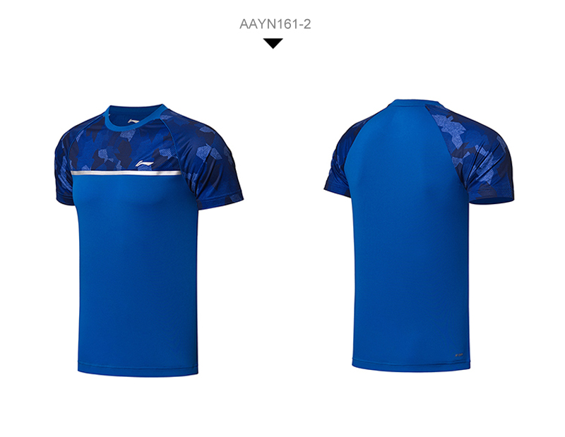 Li-Ning Men's Fast Dry Badminton Tee Shirts