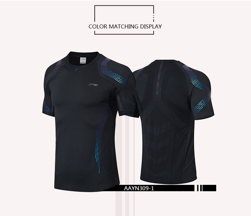 Li-Ning Fu Haifeng Professional Badminton T-Shirts