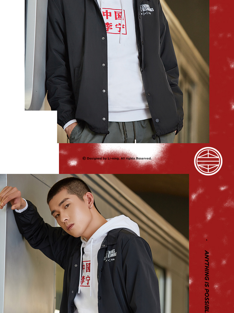 Li-Ning COUNTERFLOW x Chenpeng NYFW Men's Sport Jackets