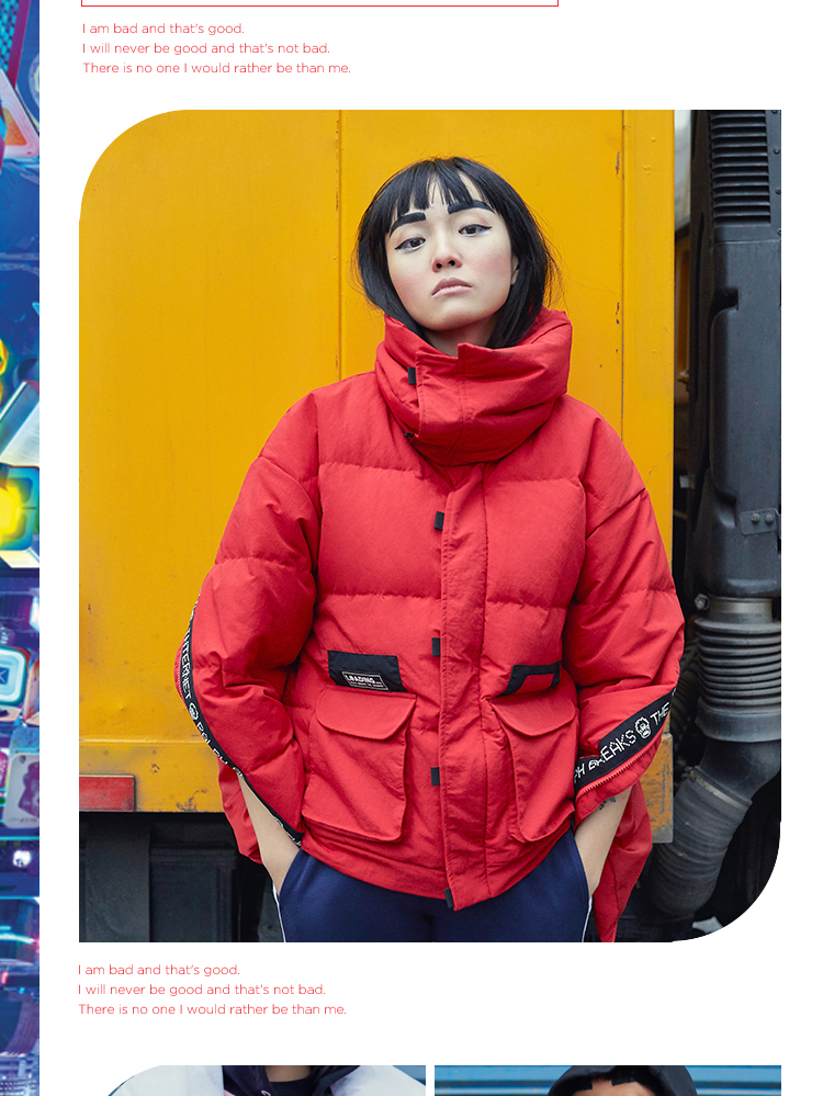 Disney x Li-Ning Womens Loose Fit Down Jacket - Ralph Breaks The Internet