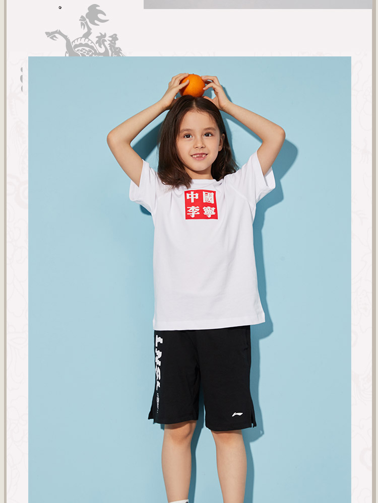 Li Ning Counterflow Pens & Swords Embroidery Kids Lifestyle Shoes