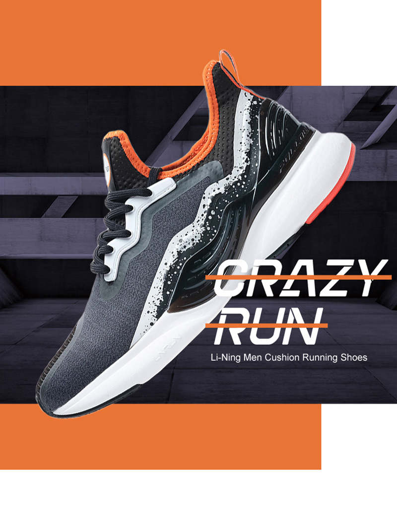 Li-Ning CrazyRun-X Men's Cloud Rebound Running Shoes