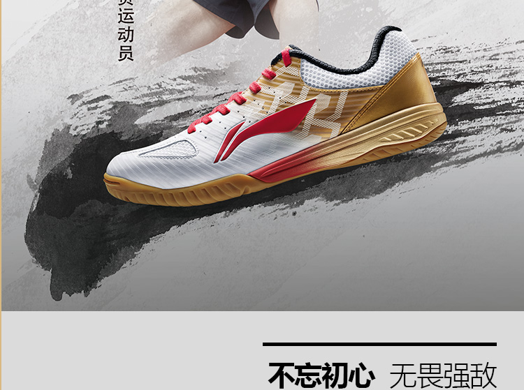 Li-Ning Ma Long Signature Table Tennis Shoes | 2018 Asia Cup