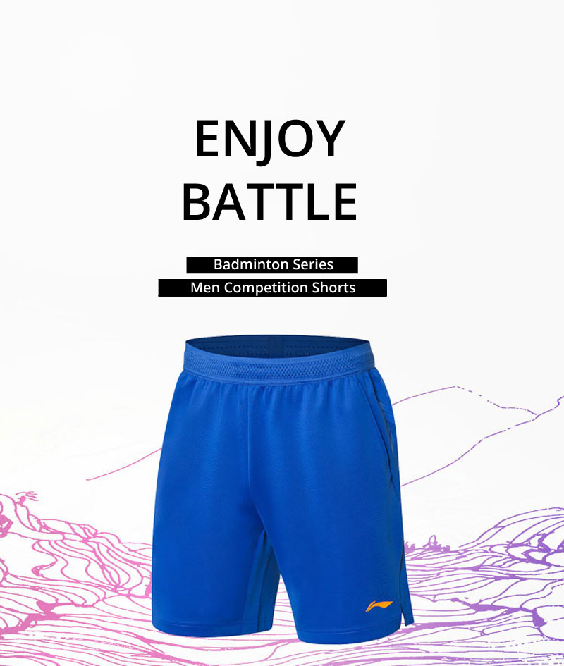 Li-Ning 2019 Spring China Men's National Badminton Team Premium Shorts