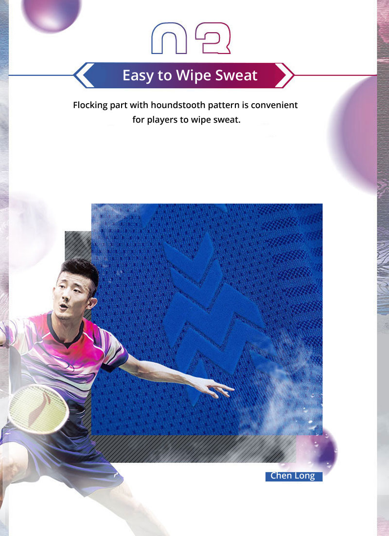 Li-Ning 2019 Spring China Men's National Badminton Team Premium Tee Shirts