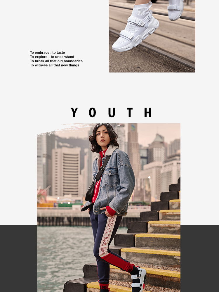 Li Ning CounterFlow x Chen Peng NYFW 2019 Women's City Life Shoes - Hybrid