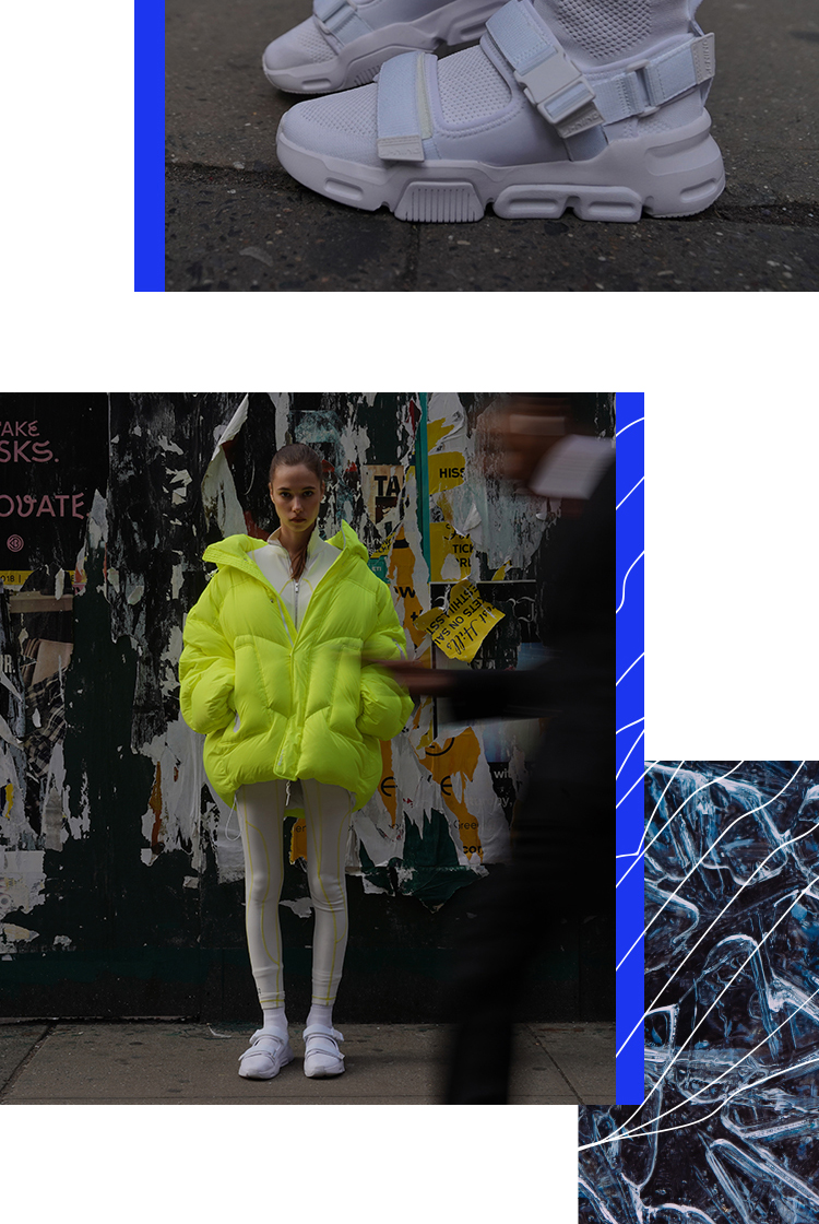 Li Ning CounterFlow x Chen Peng NYFW 2019 Women's City Life Shoes - Hybrid