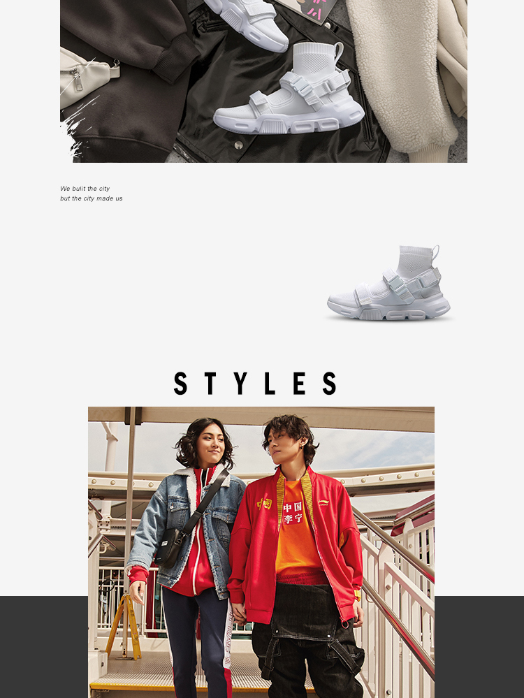 Li Ning CounterFlow x Chen Peng NYFW 2019 Women's City Life Shoes - Hybrid