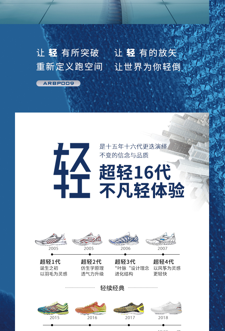 Li Ning Super Light 16 XVI Running Shoes