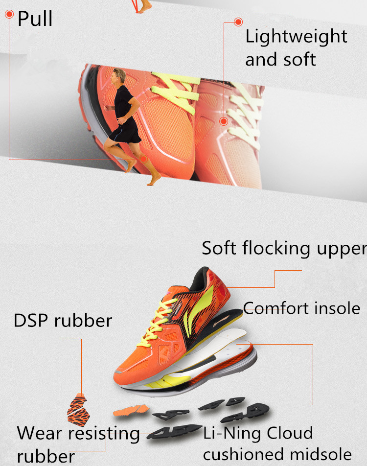 Li Ning Yunma x Pose Method Shoe for Mens|Cushioned and Lightweight running shoe