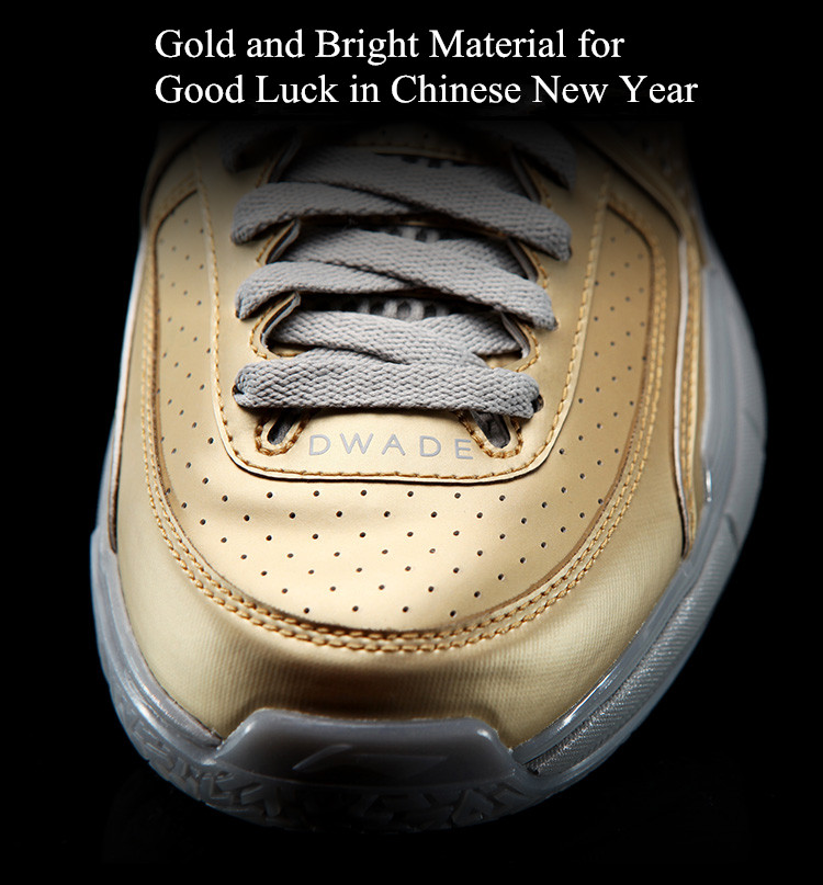 Li-Ning Way of Wade 5 "Chinese New Year" - Gold/Grey