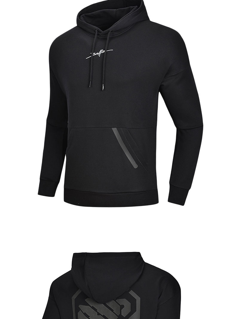 Li-Ning Bad Five Mens Hooded Fleece Sweatshirts