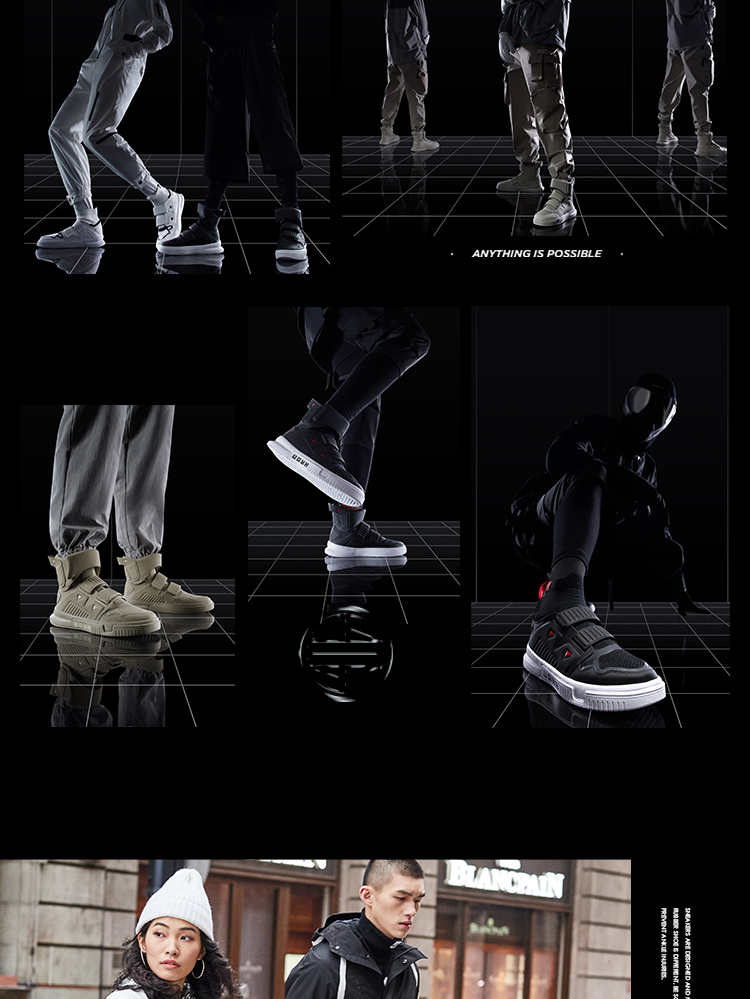 ChenPeng 2019 NYC Fashion Week x Li-Ning Counterflow Cang Yi Shoes